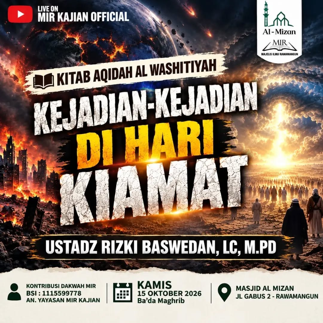 Poster asli dari @mir_kajian_official