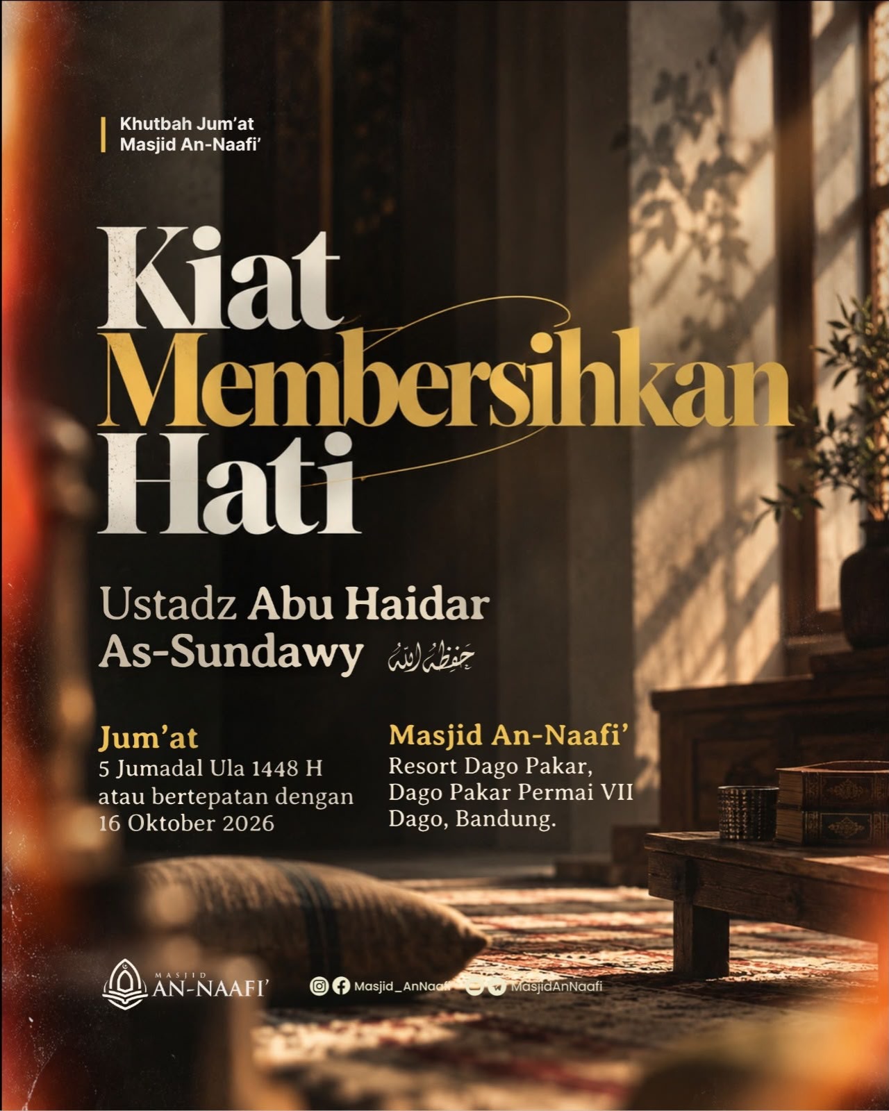 Poster asli dari @masjid_annaafi