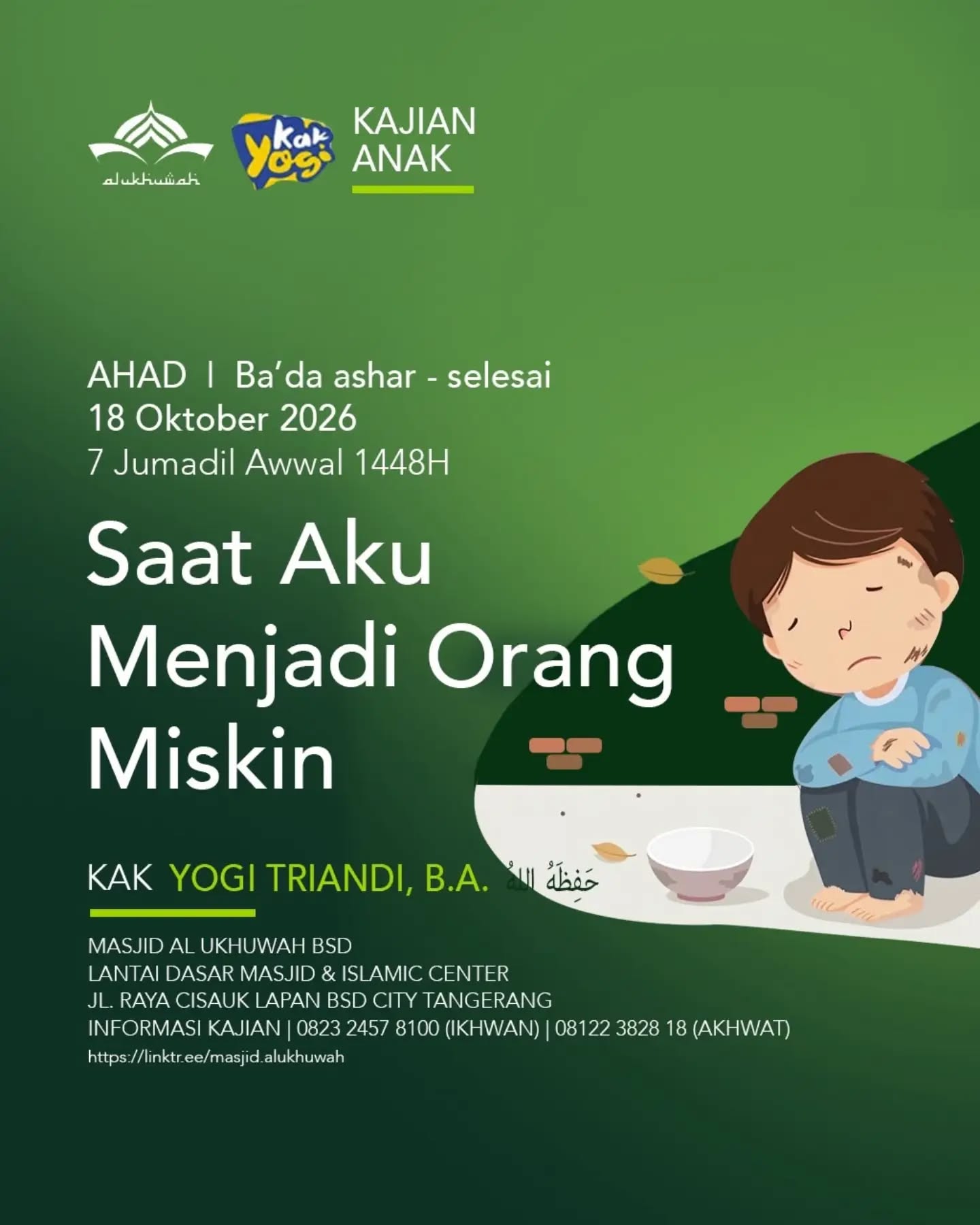 Poster asli dari @masjidalukhuwah