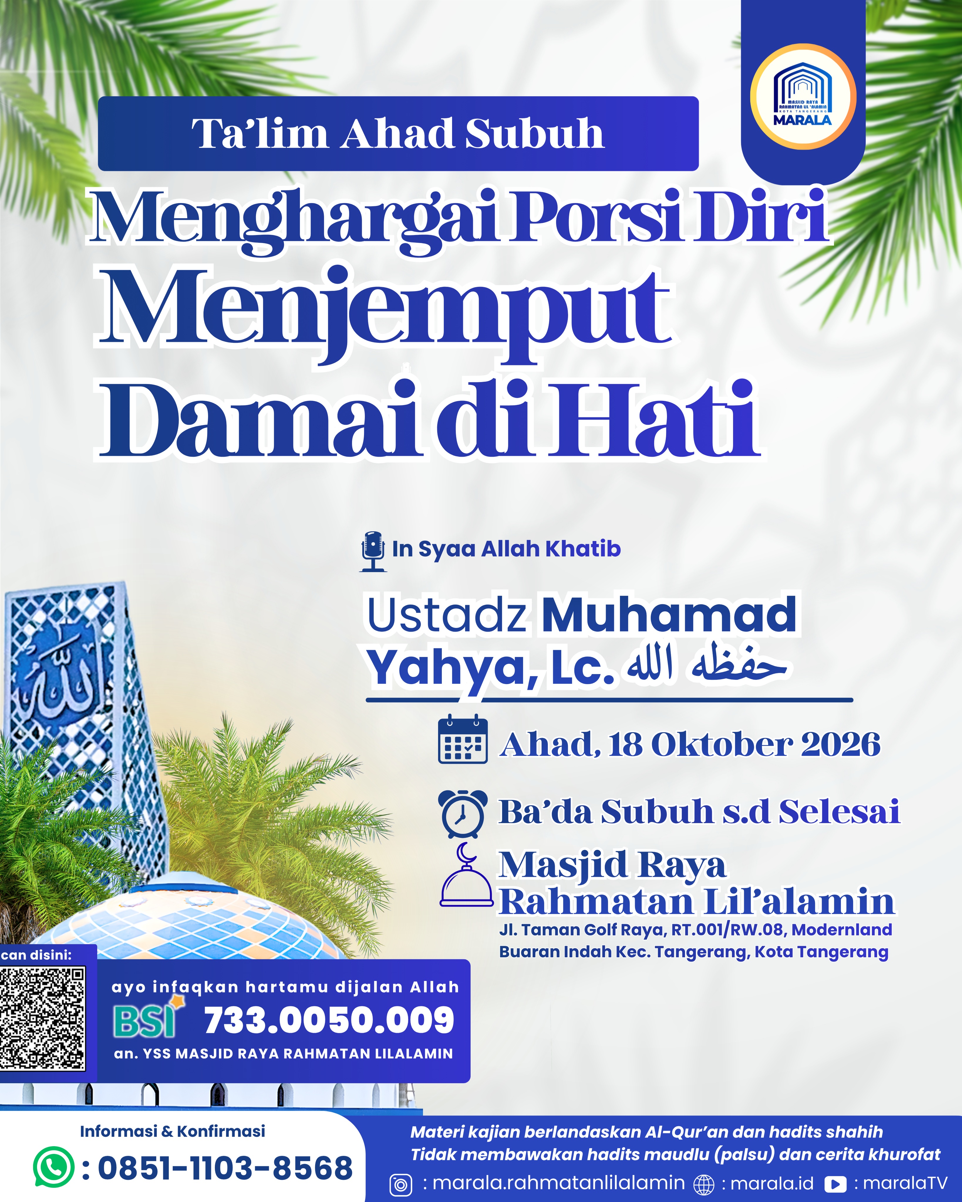 Poster asli dari @marala.rahmatanlilalamin
