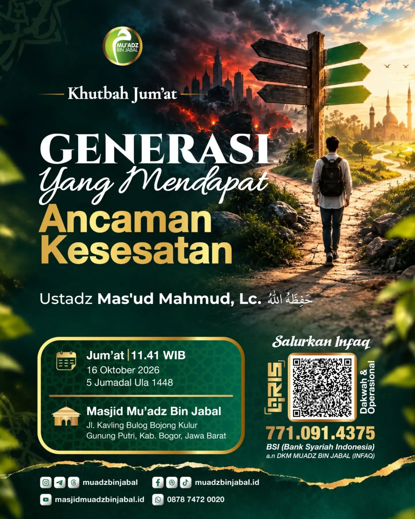 Poster asli dari @muadzbinjabal