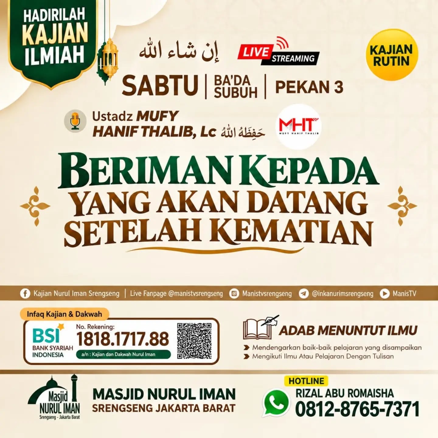 Poster asli dari @manistvsrengseng