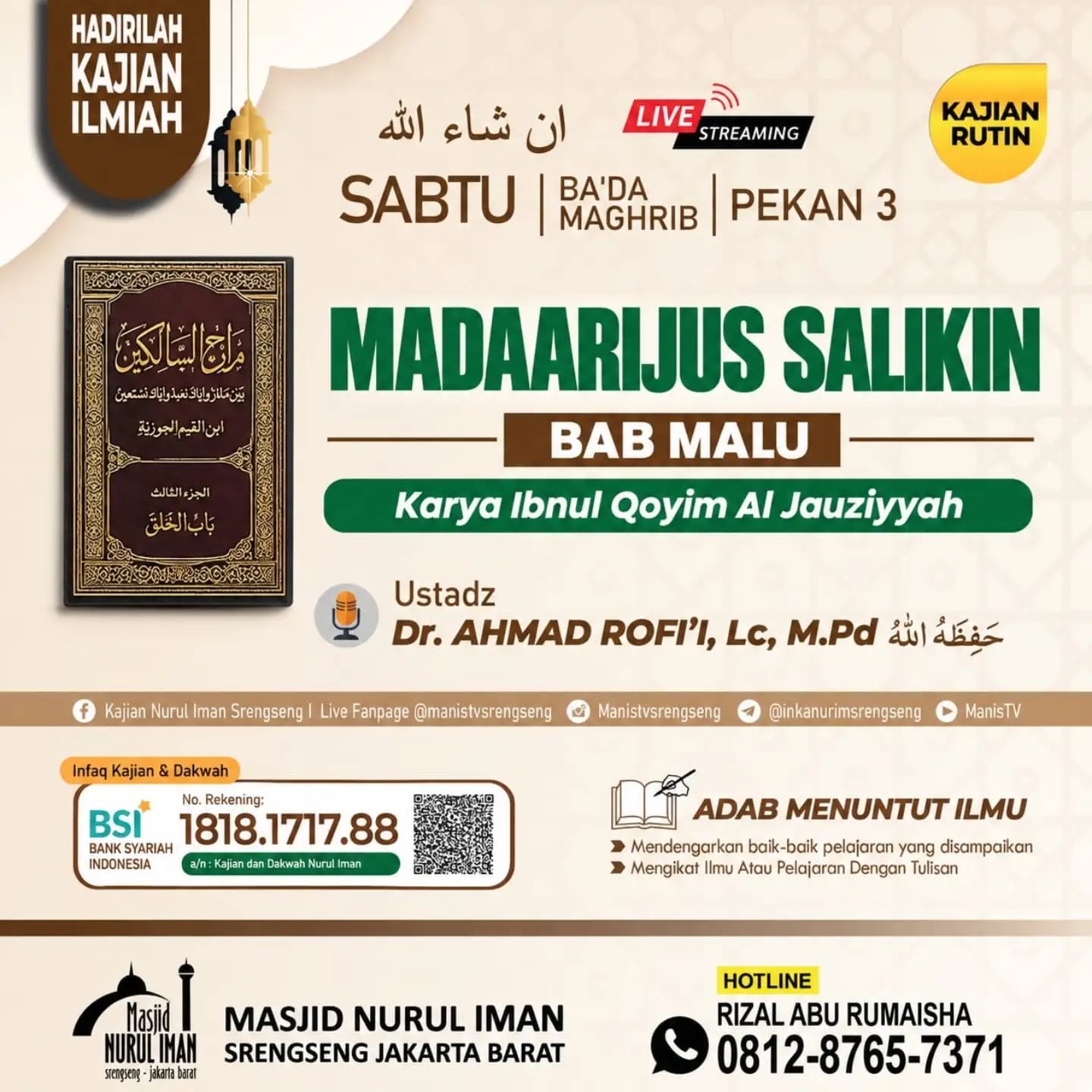 Poster asli dari @manistvsrengseng
