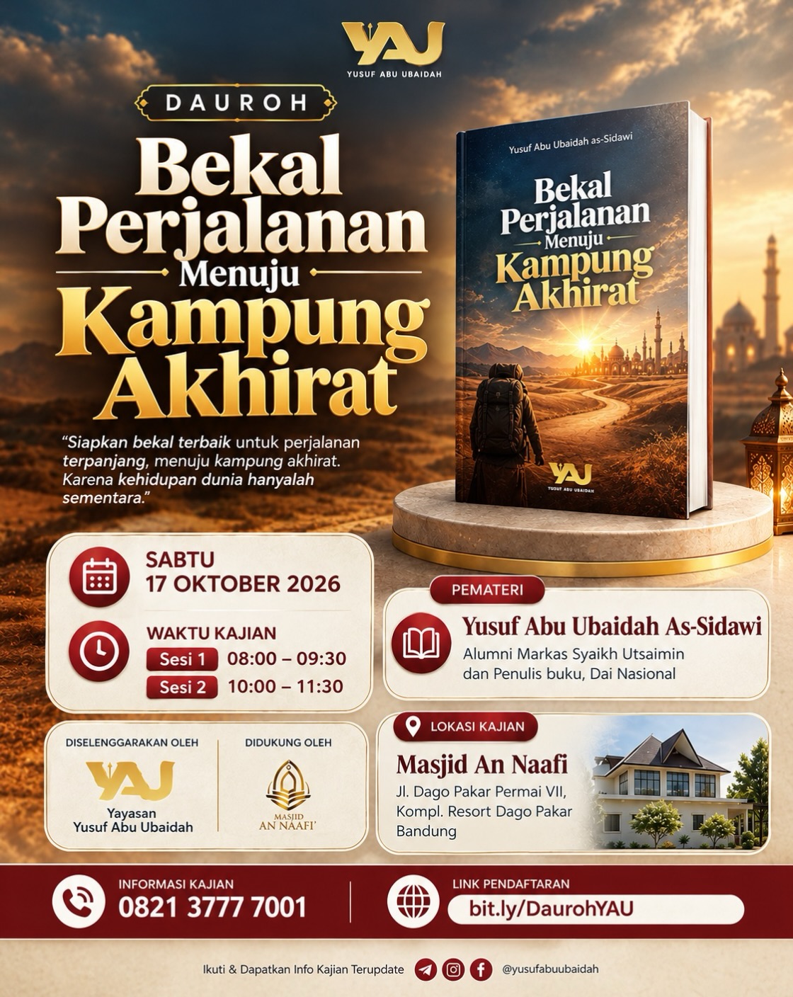 Poster asli dari @masjid_annaafi
