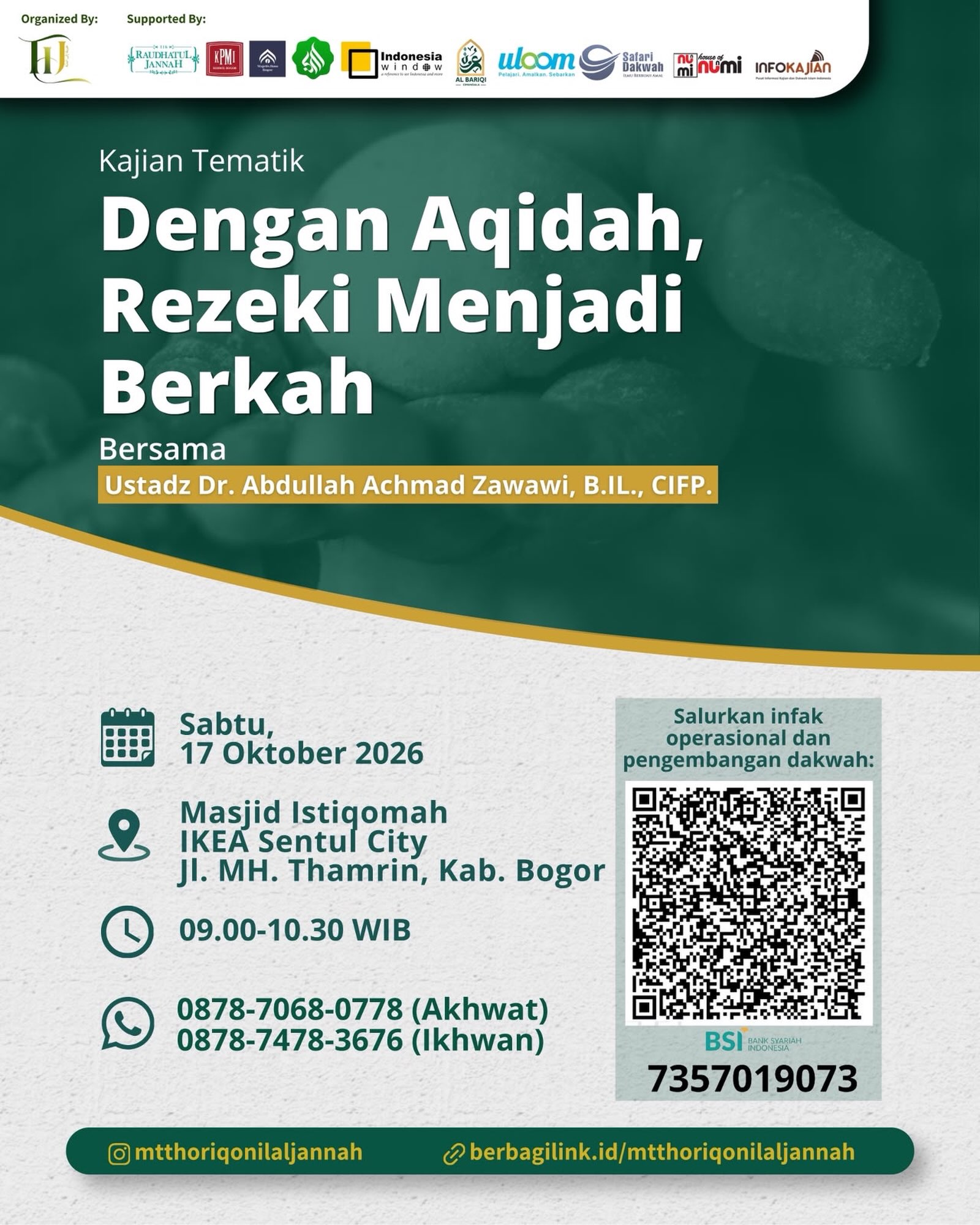 Poster asli dari @mtthoriqonilaljannah