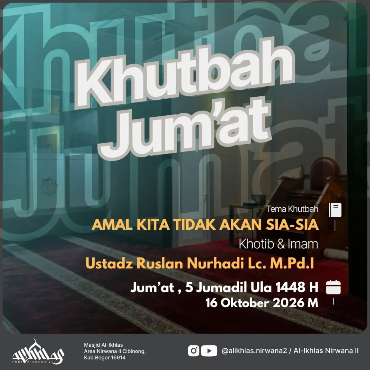 Poster asli dari @alikhlas.nirwana2