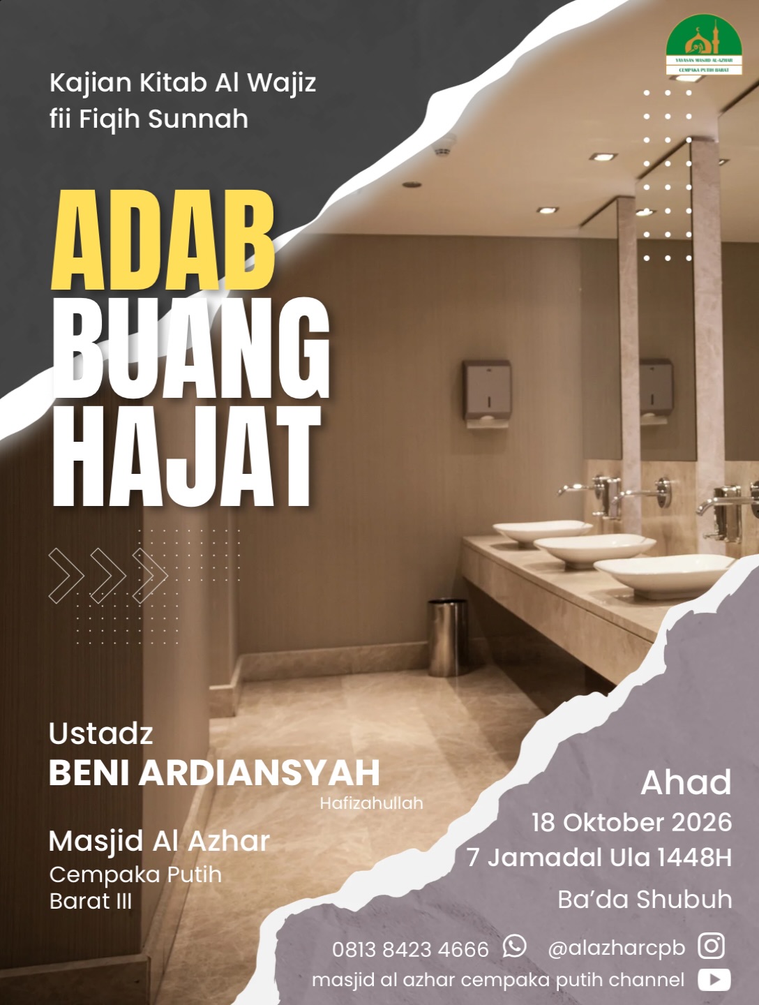 Poster asli dari @alazharcpb