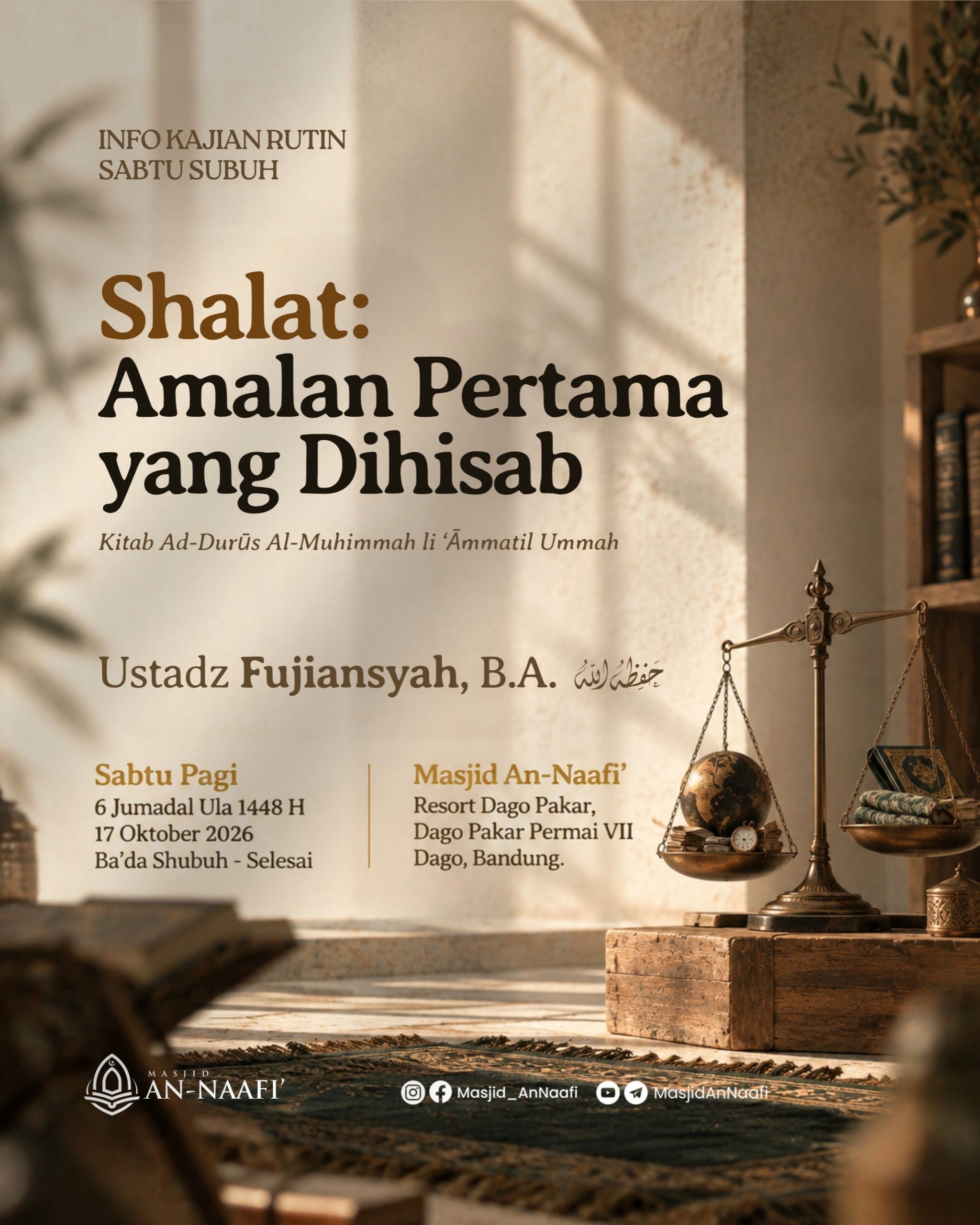 Poster asli dari @masjid_annaafi