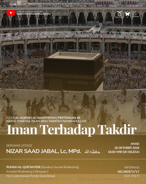 Poster asli dari @riyadhusunnahbinalindung