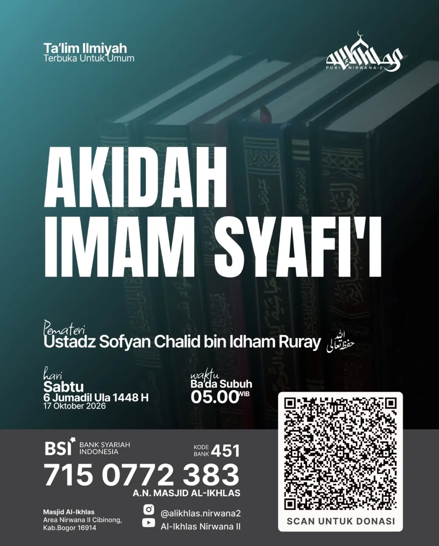 Poster asli dari @alikhlas.nirwana2