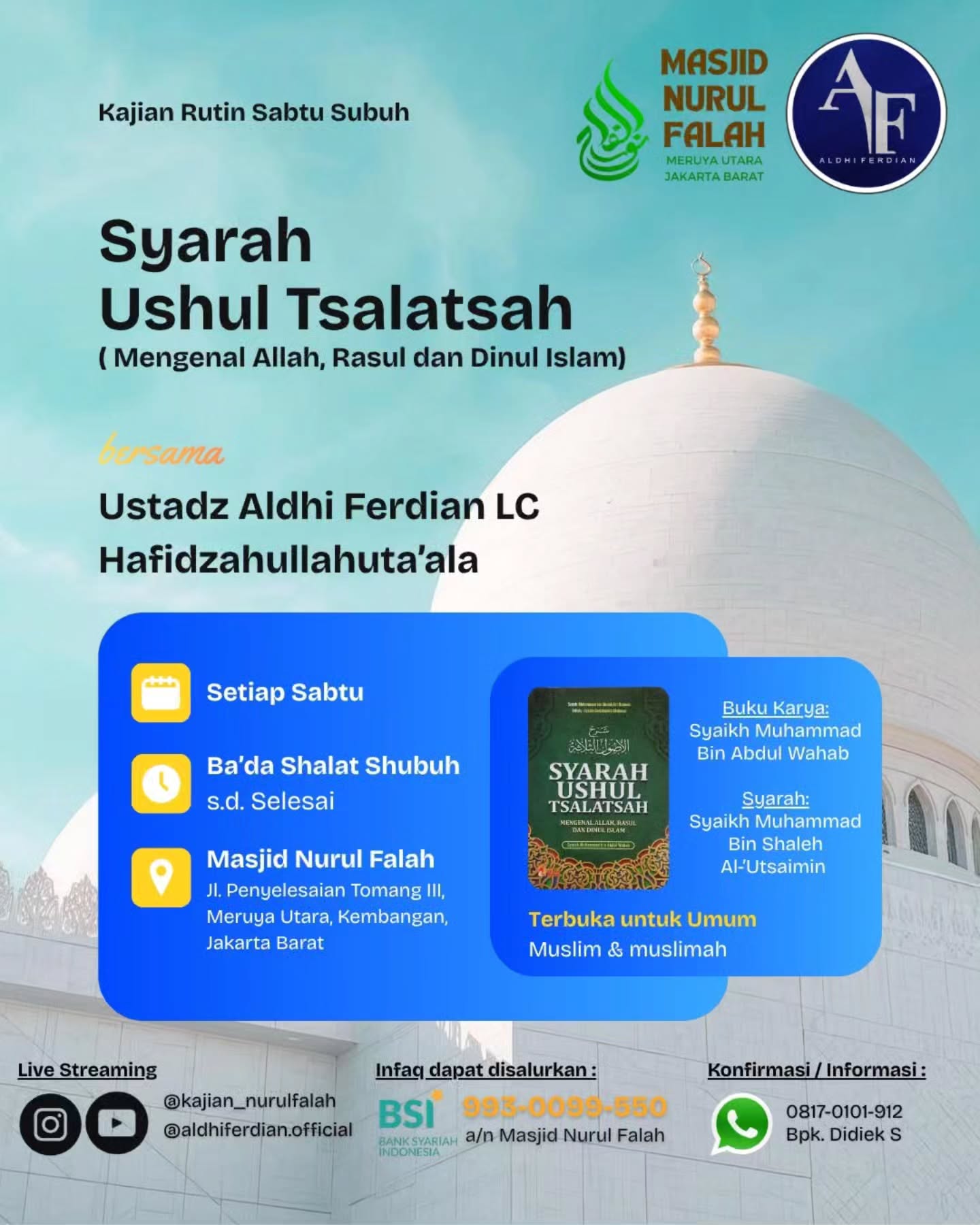 Poster asli dari @kajian_nurulfalah