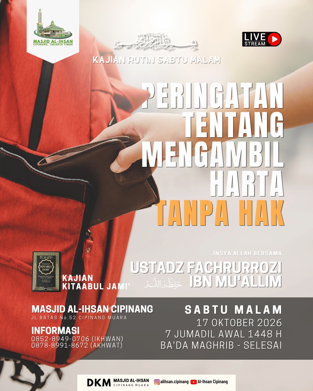 Poster asli dari @alihsan.cipinang