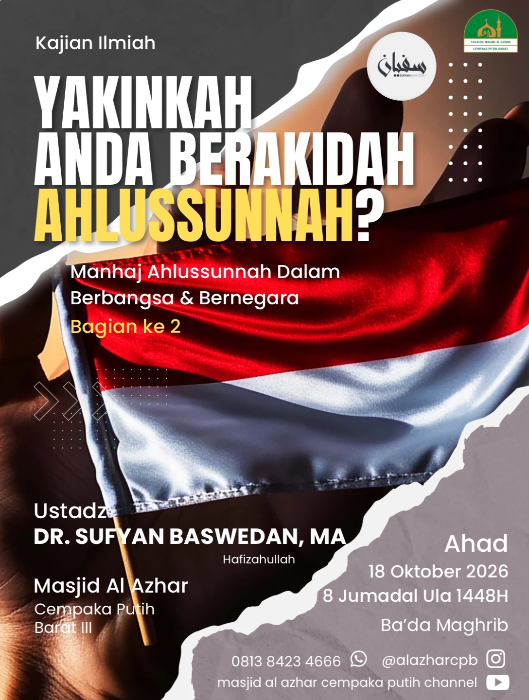 Poster asli dari @alazharcpb