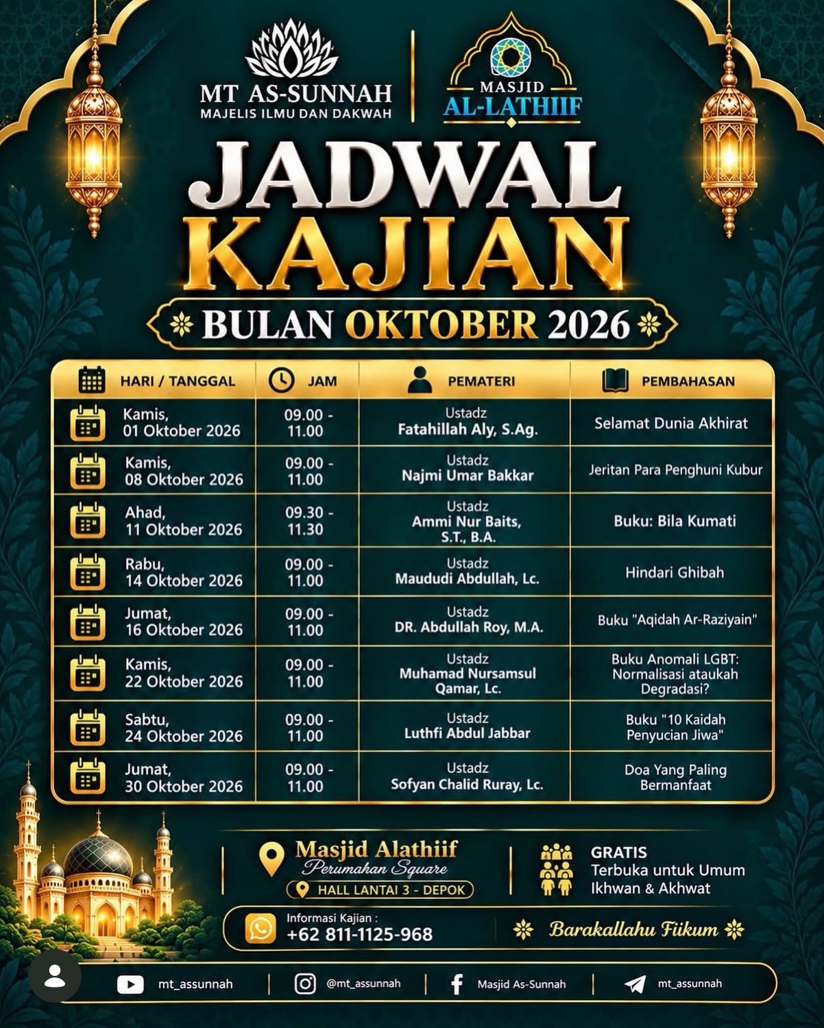 Poster asli dari @mt.assunnah