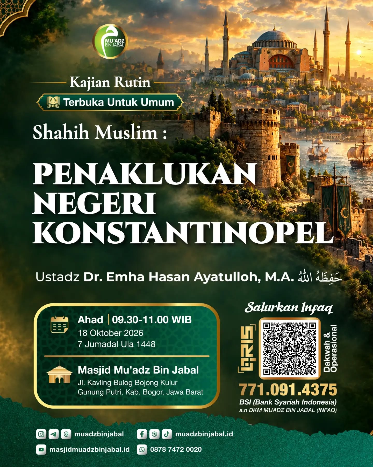 Poster asli dari @muadzbinjabal