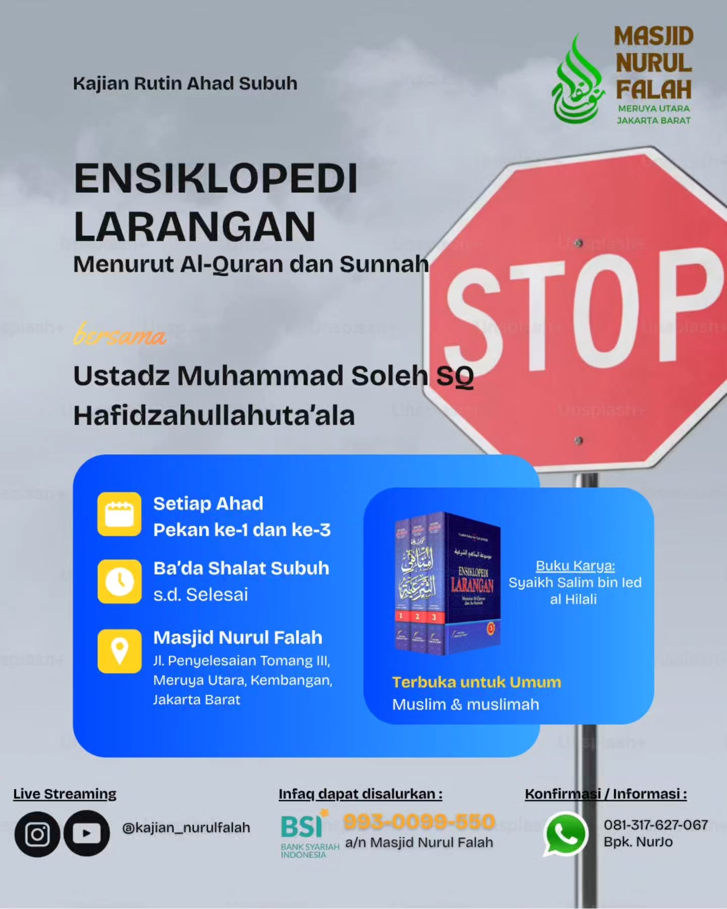 Poster asli dari @kajian_nurulfalah