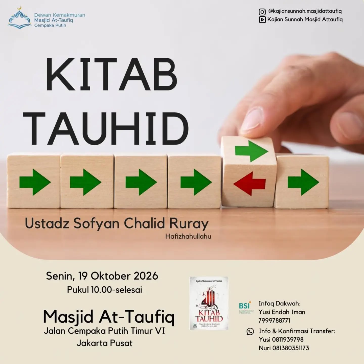 Poster asli dari @kajiansunnah.masjidattaufiq