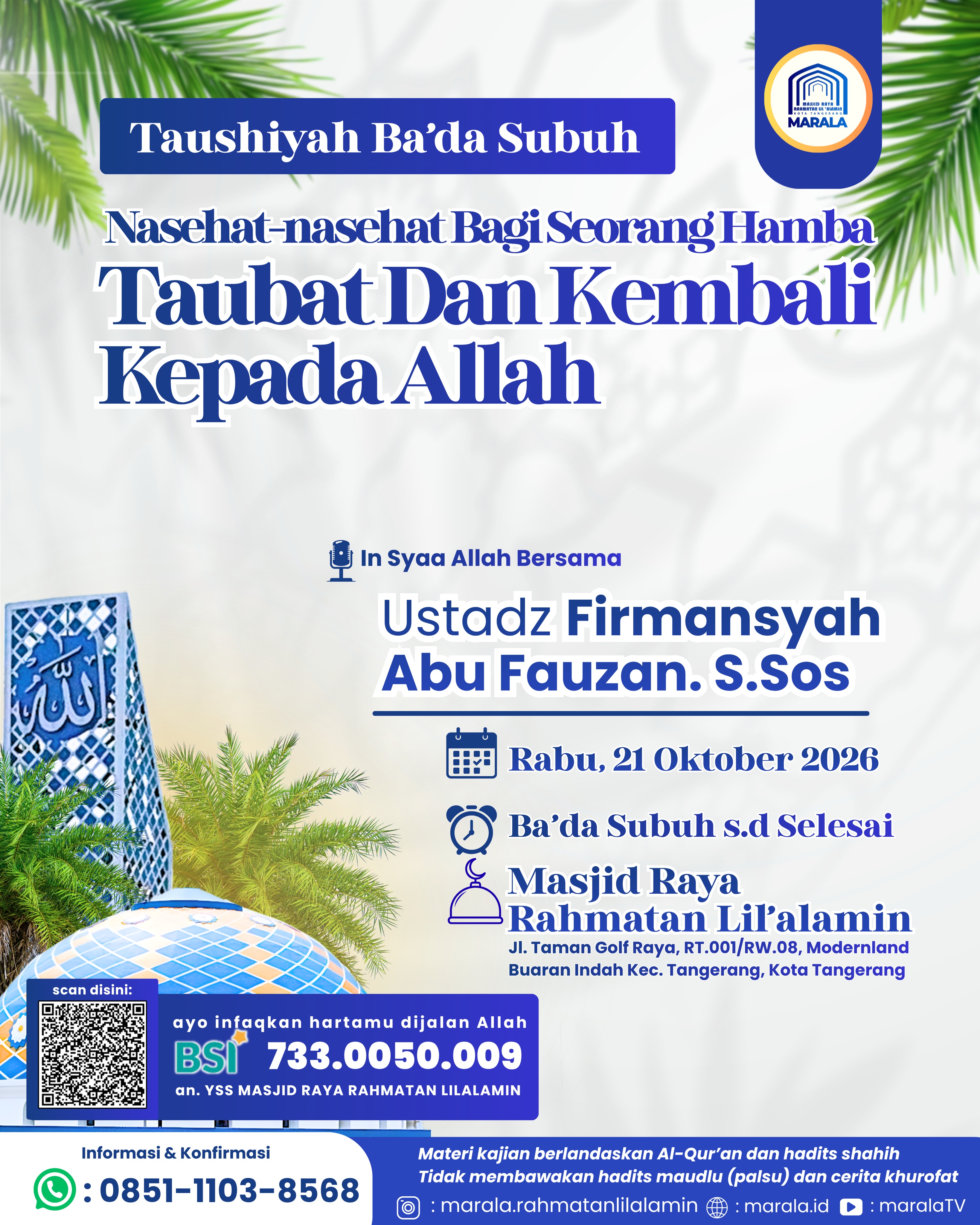 Poster asli dari @marala.rahmatanlilalamin