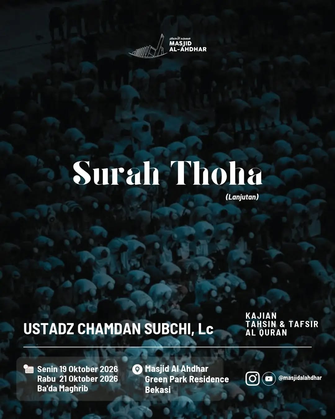 Poster asli dari @masjidalahdhar
