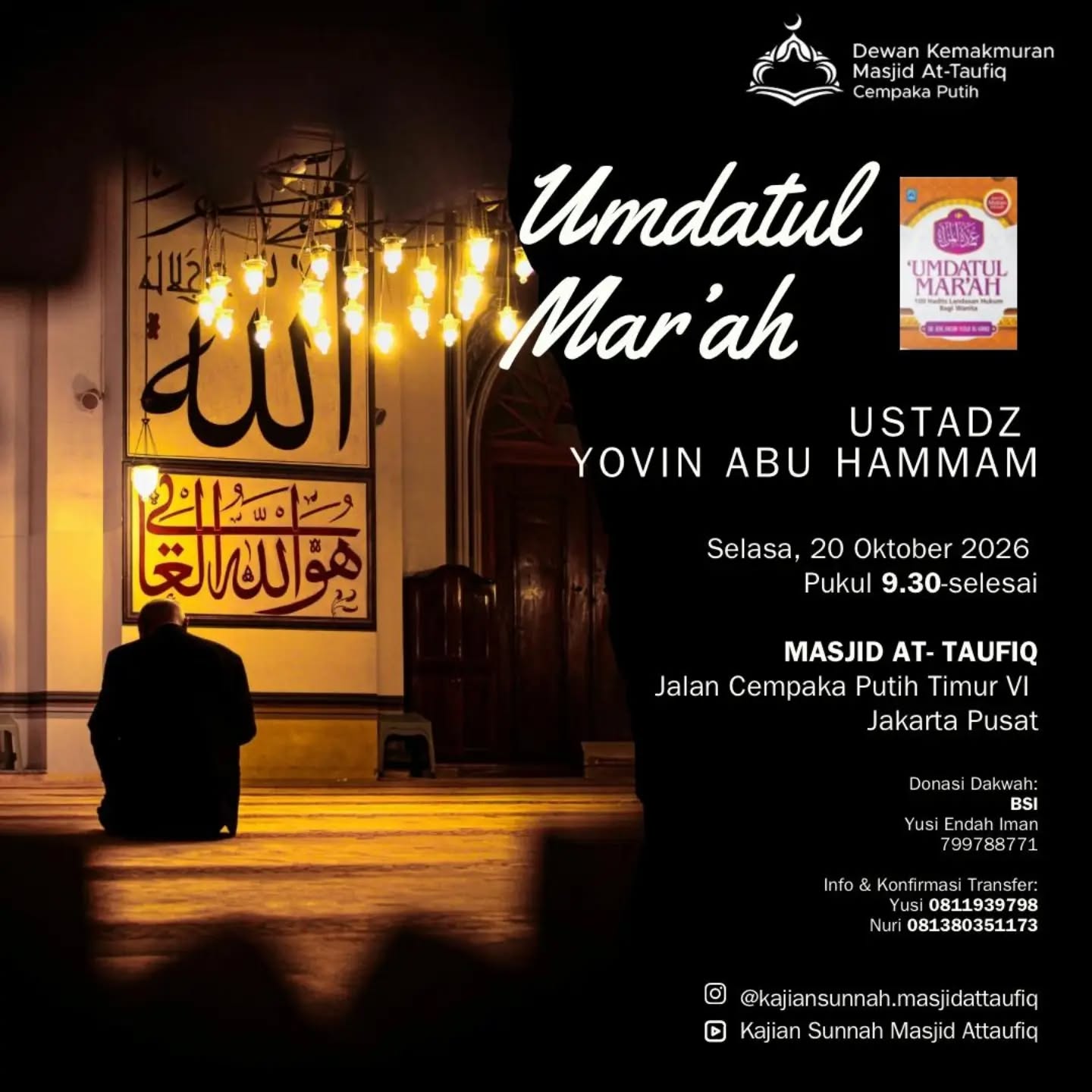 Poster asli dari @kajiansunnah.masjidattaufiq
