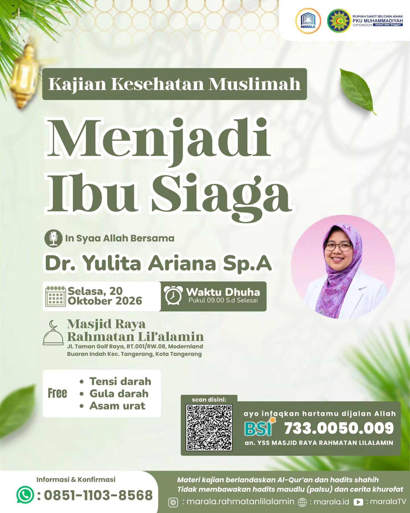 Poster asli dari @marala.rahmatanlilalamin