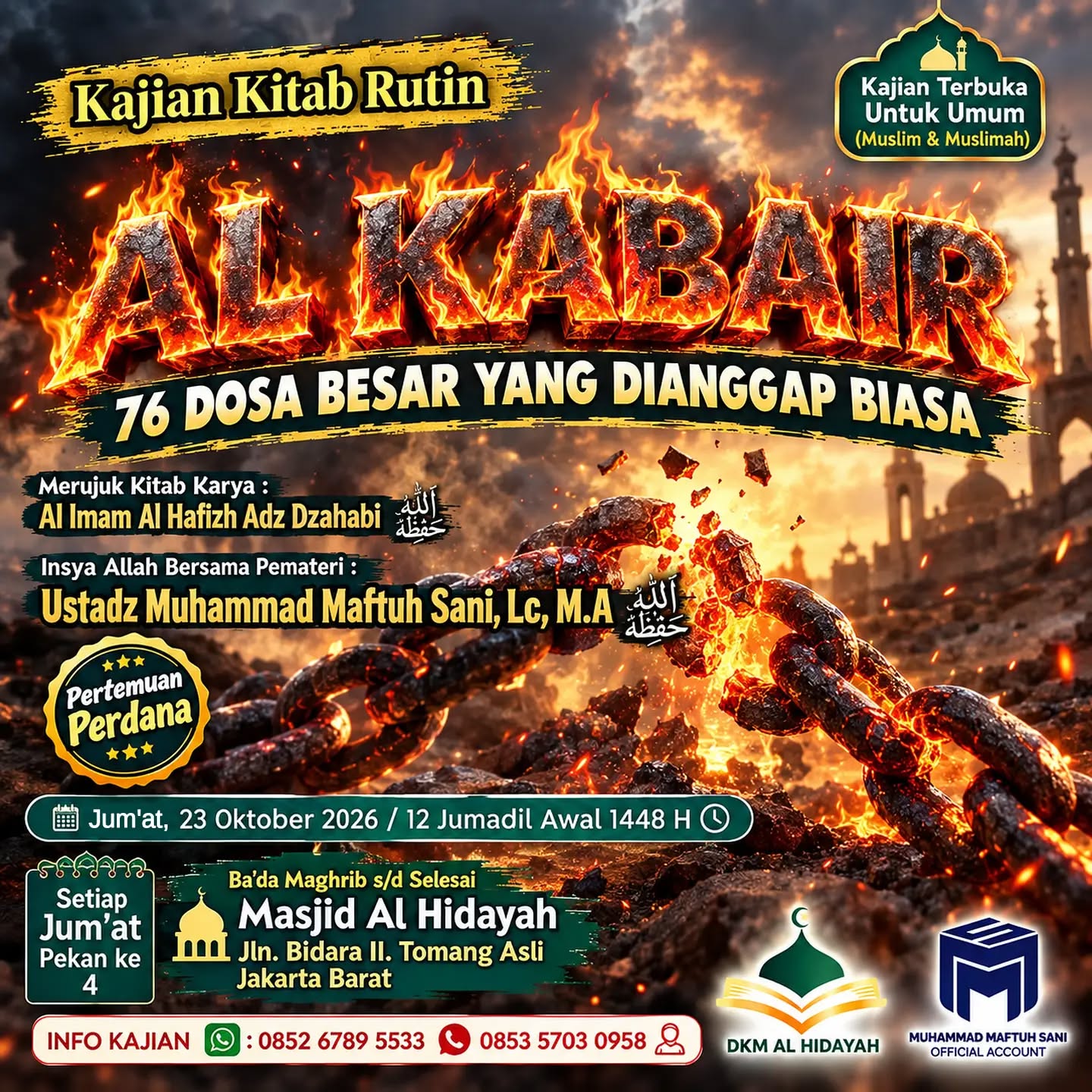 Poster asli dari @alhidayah_tomang