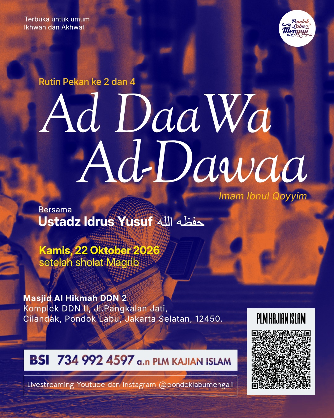 Poster asli dari @pondoklabumengaji