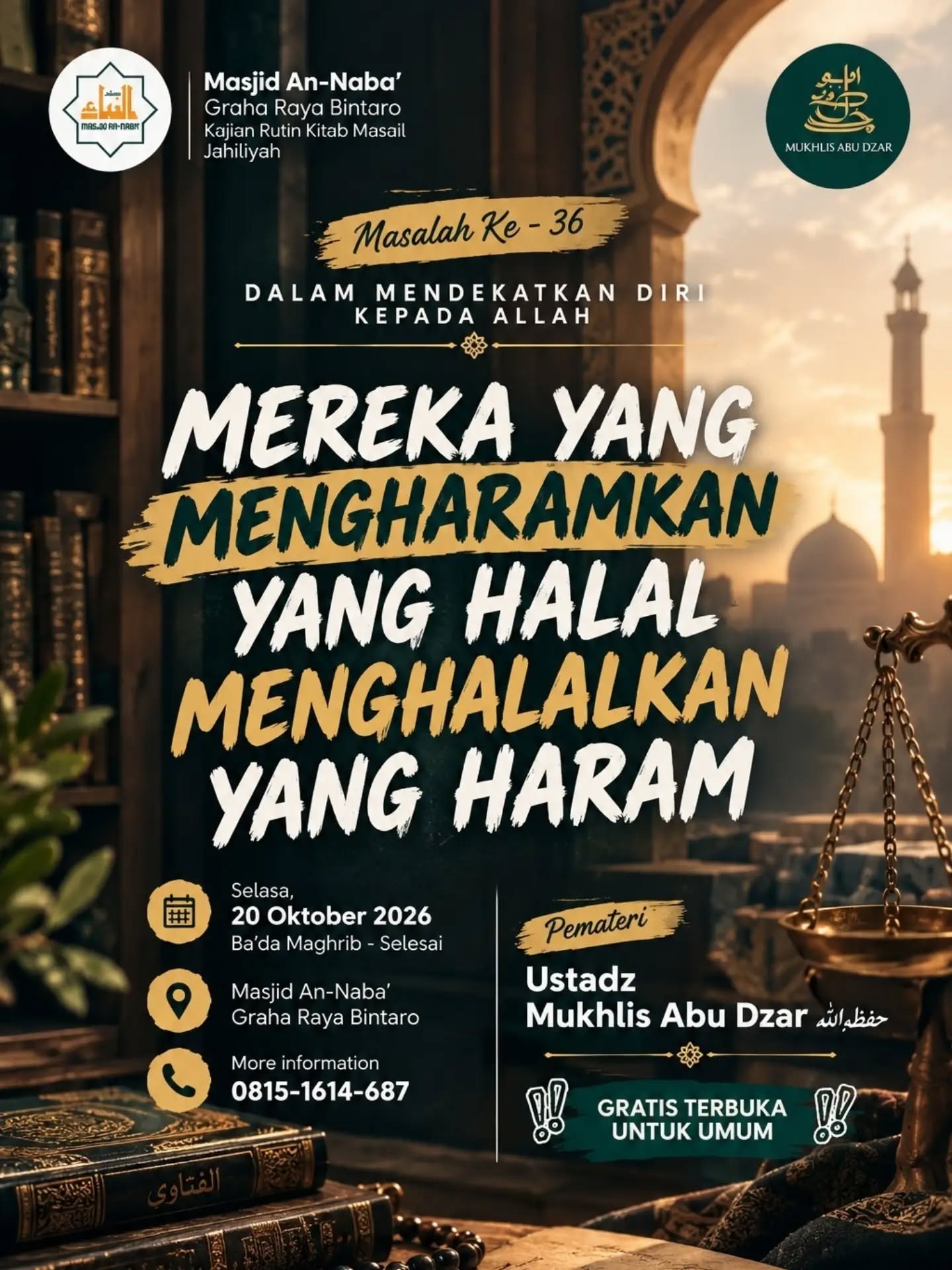Poster asli dari @masjid.annaba