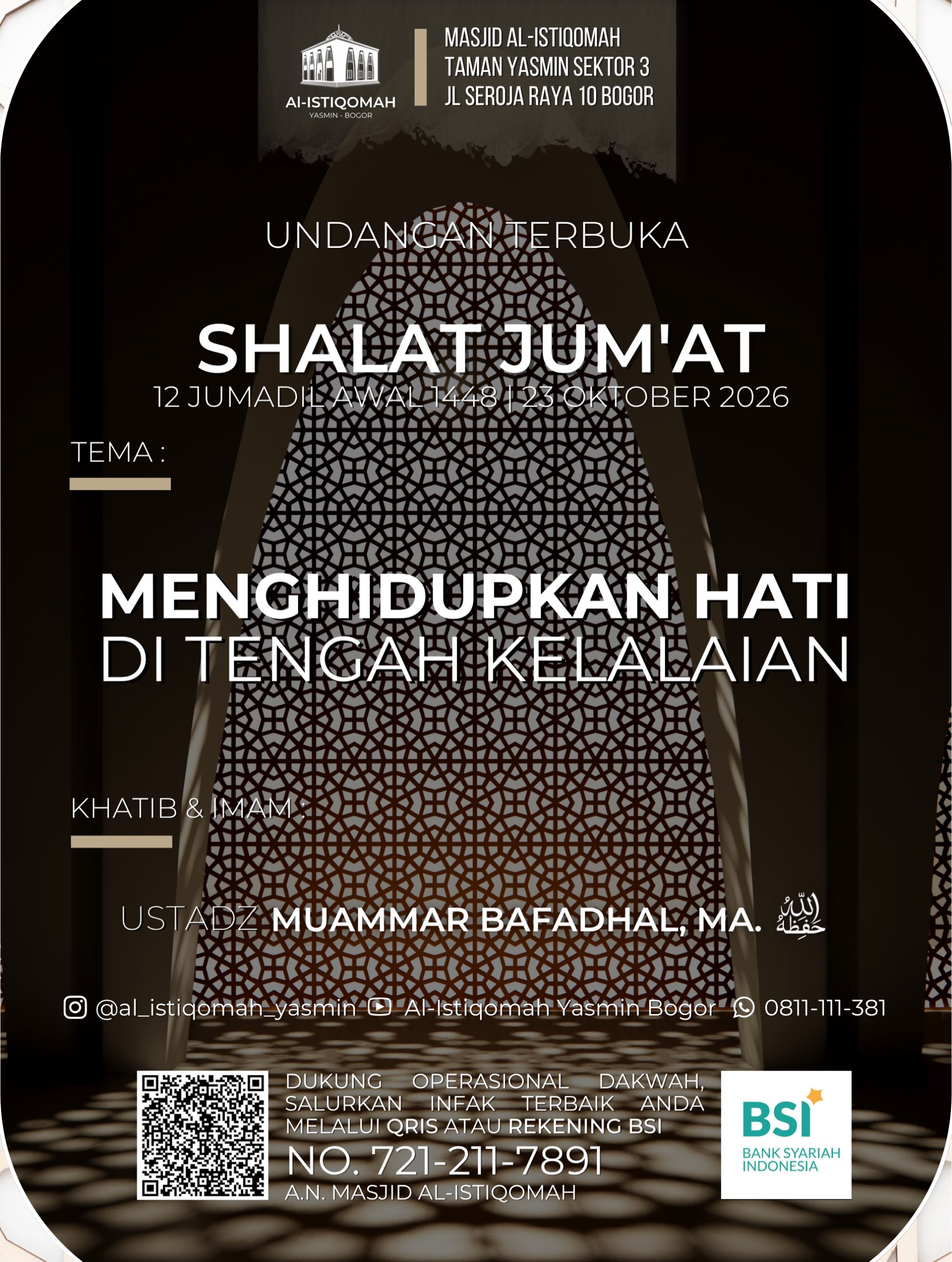 Poster asli dari @al_istiqomah_yasmin