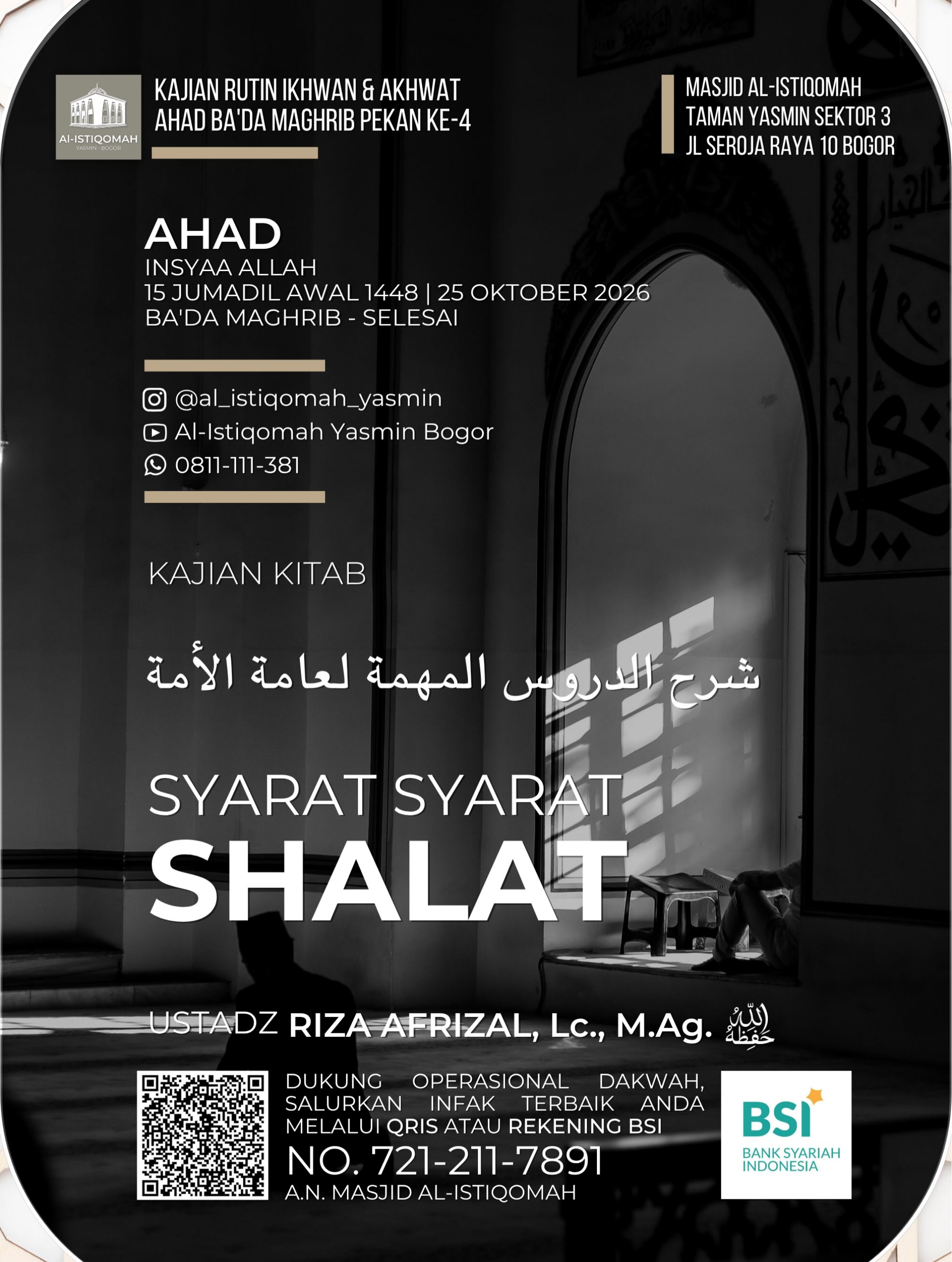 Poster asli dari @al_istiqomah_yasmin