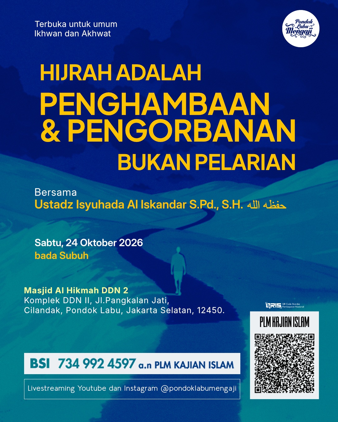 Poster asli dari @pondoklabumengaji