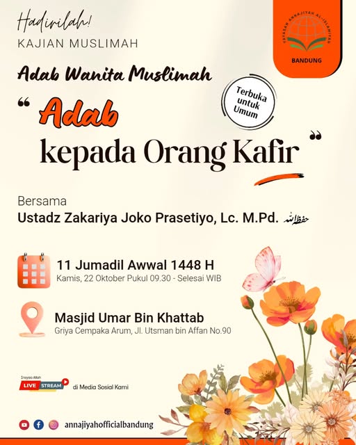 Poster asli dari @annajiyahofficialbandung
