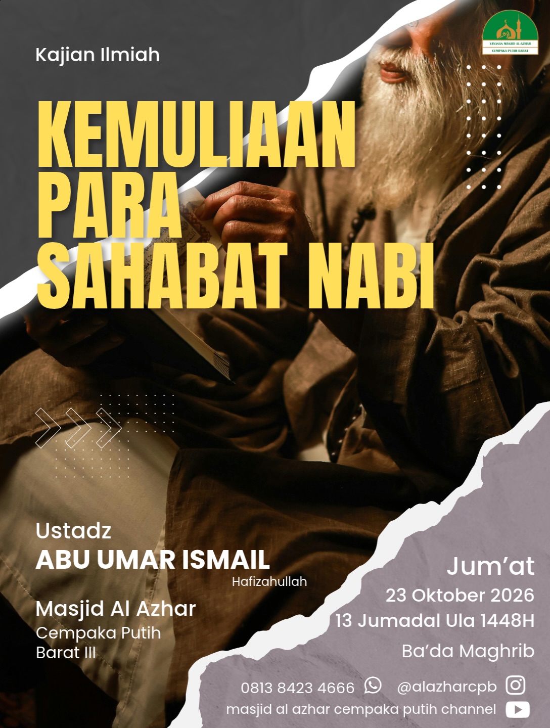 Poster asli dari @alazharcpb
