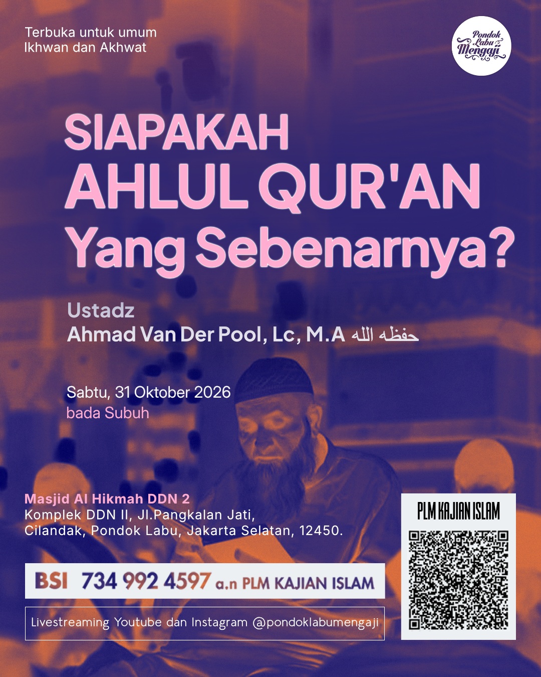 Poster asli dari @pondoklabumengaji