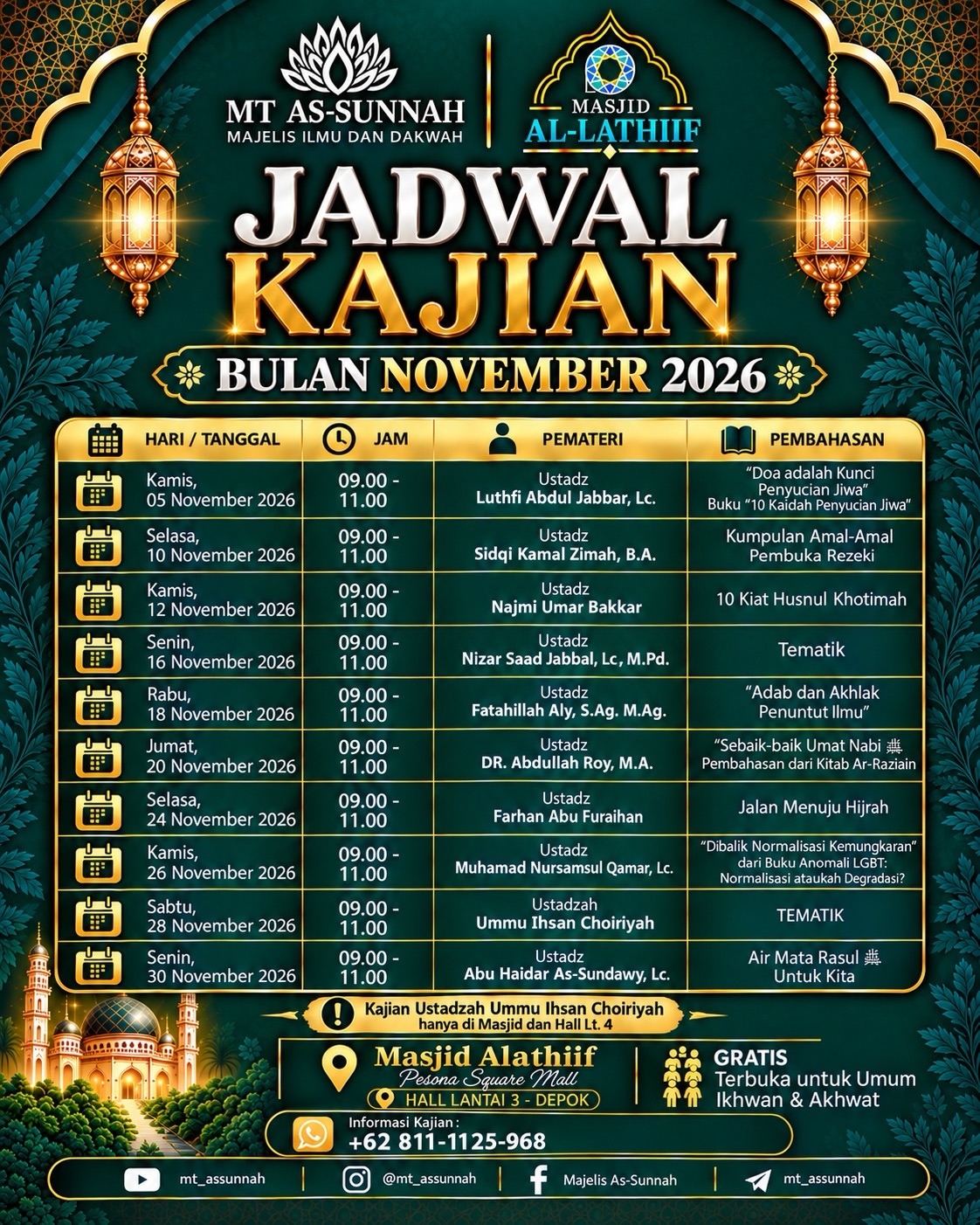 Poster asli dari @mt.assunnah