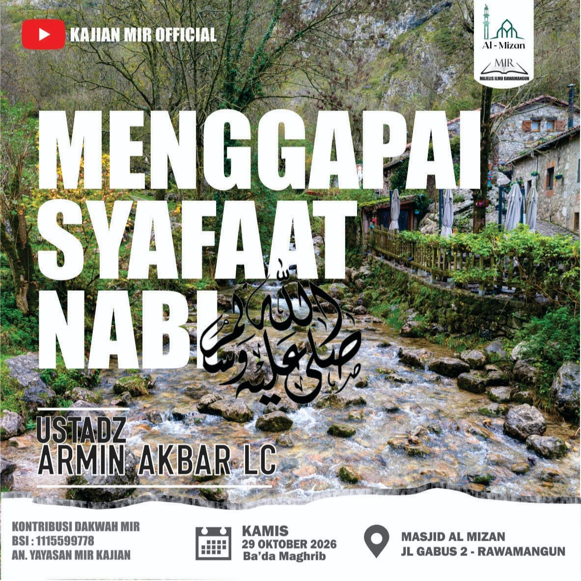 Poster asli dari @mir_kajian_official