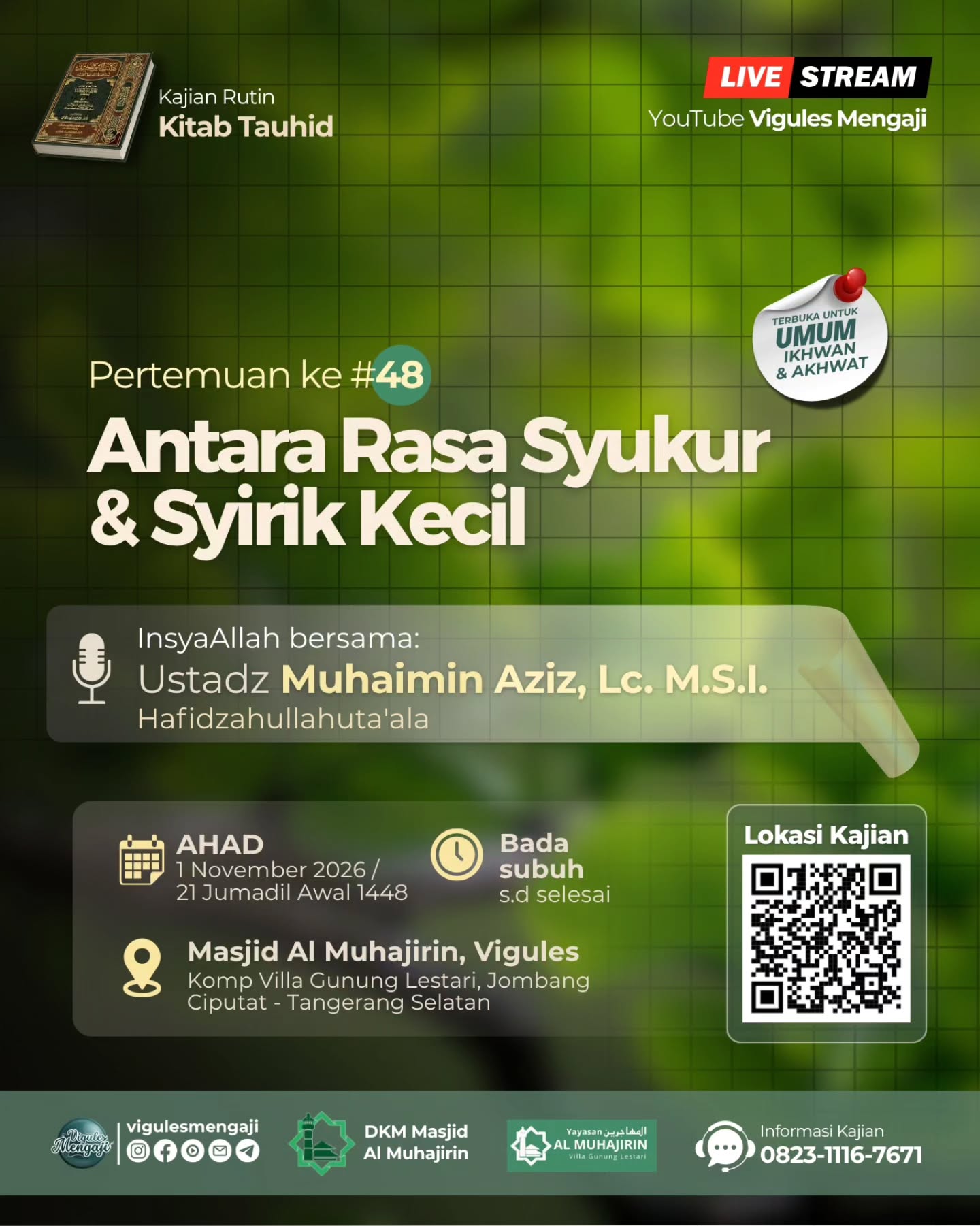 Poster asli dari @vigulesmengaji