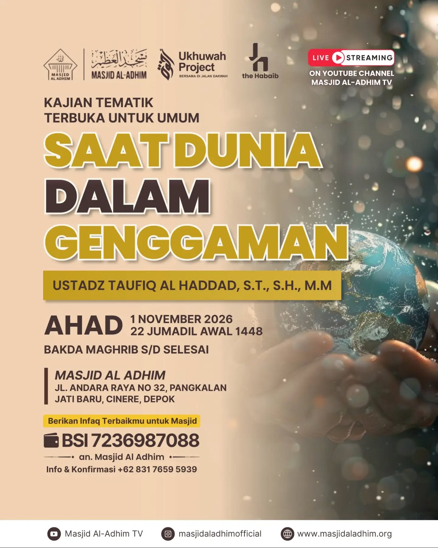 Poster asli dari @masjidaladhimofficial