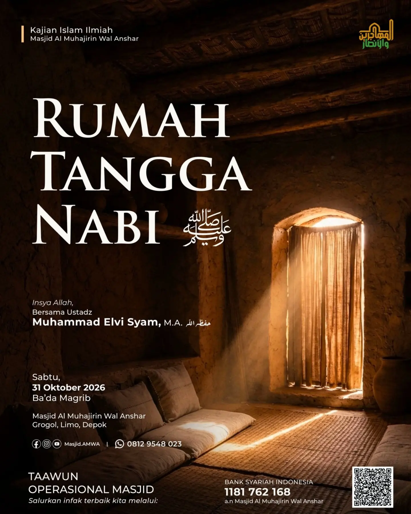 Poster asli dari @masjid.amwa