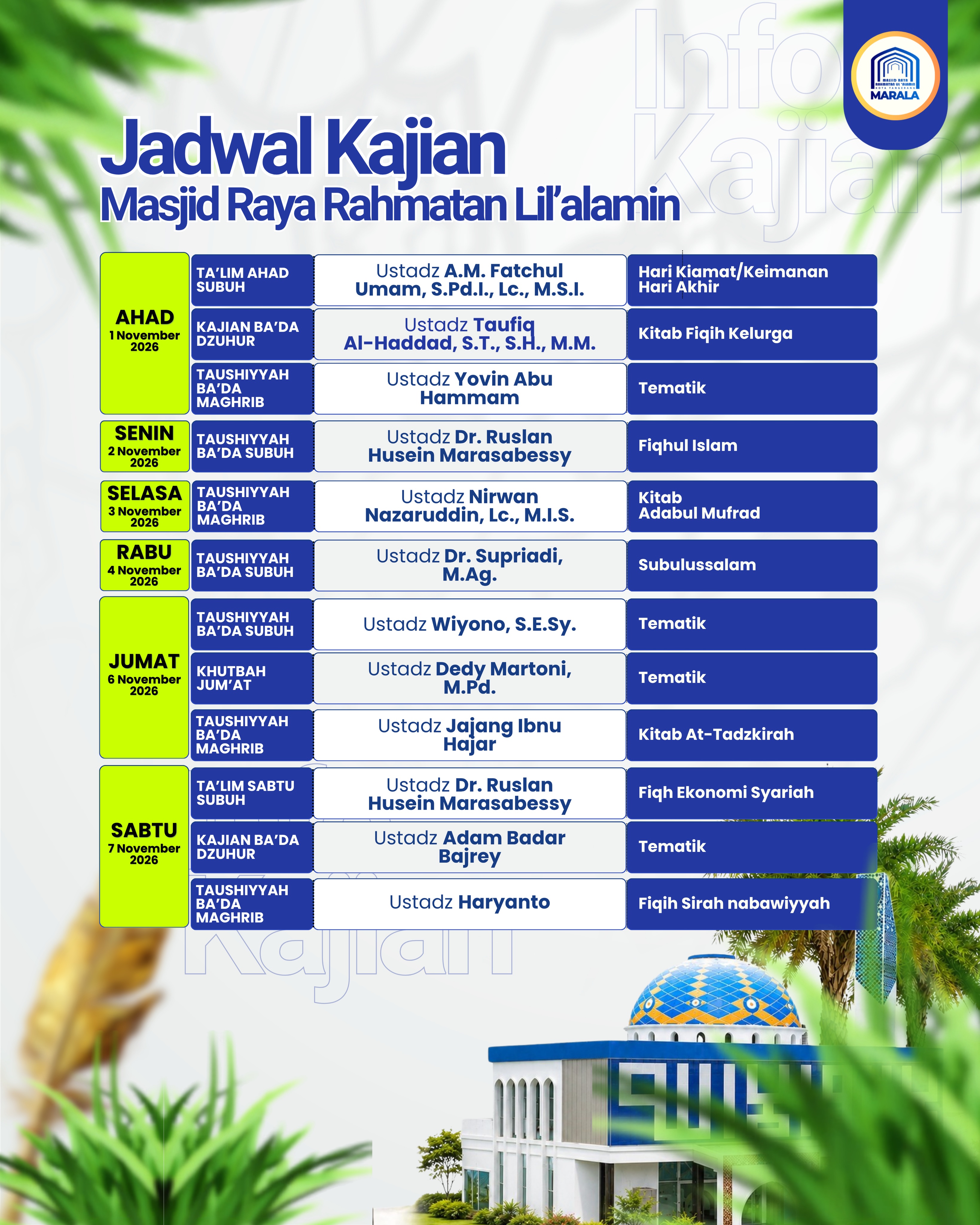 Poster asli dari @marala.rahmatanlilalamin