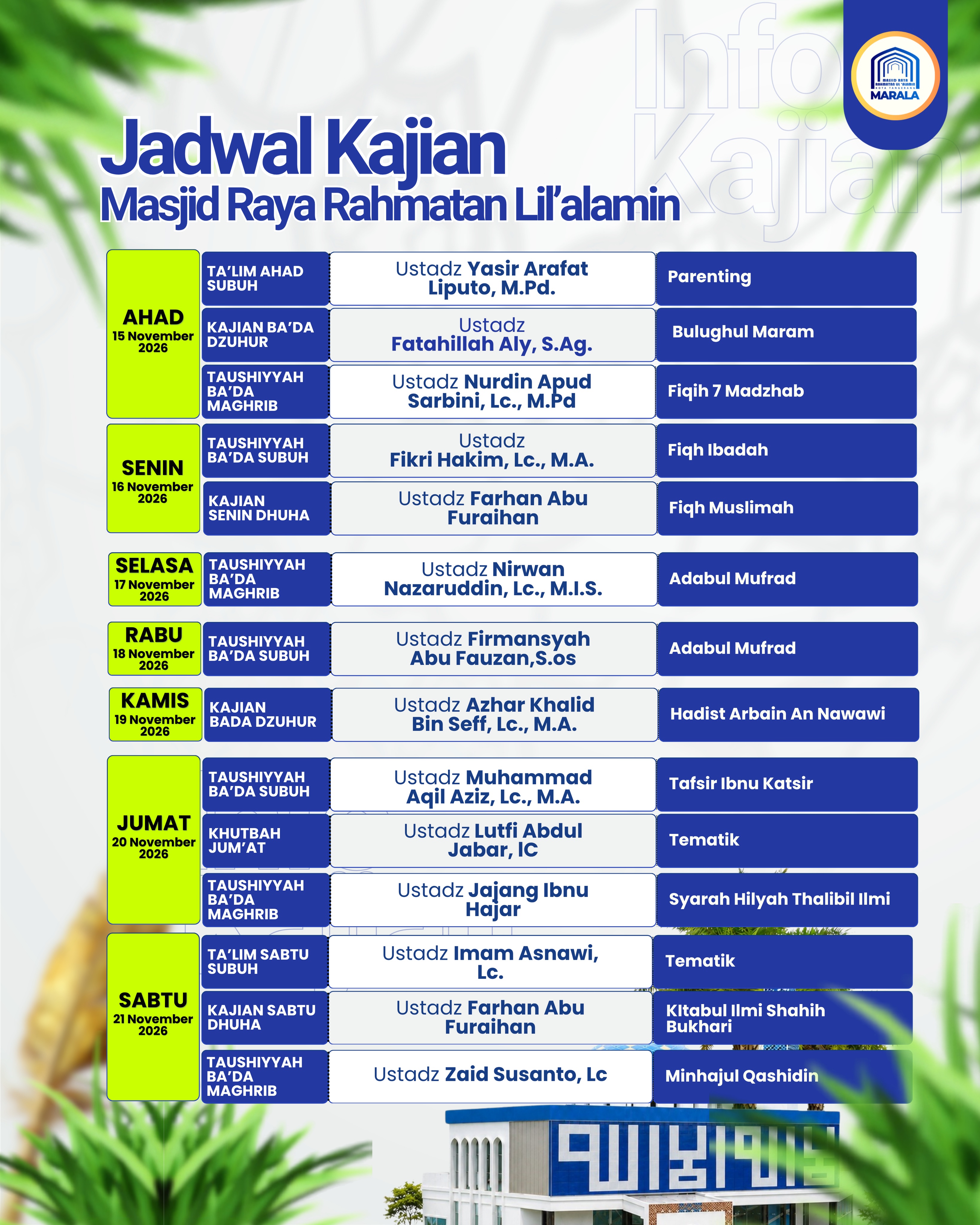 Poster asli dari @marala.rahmatanlilalamin