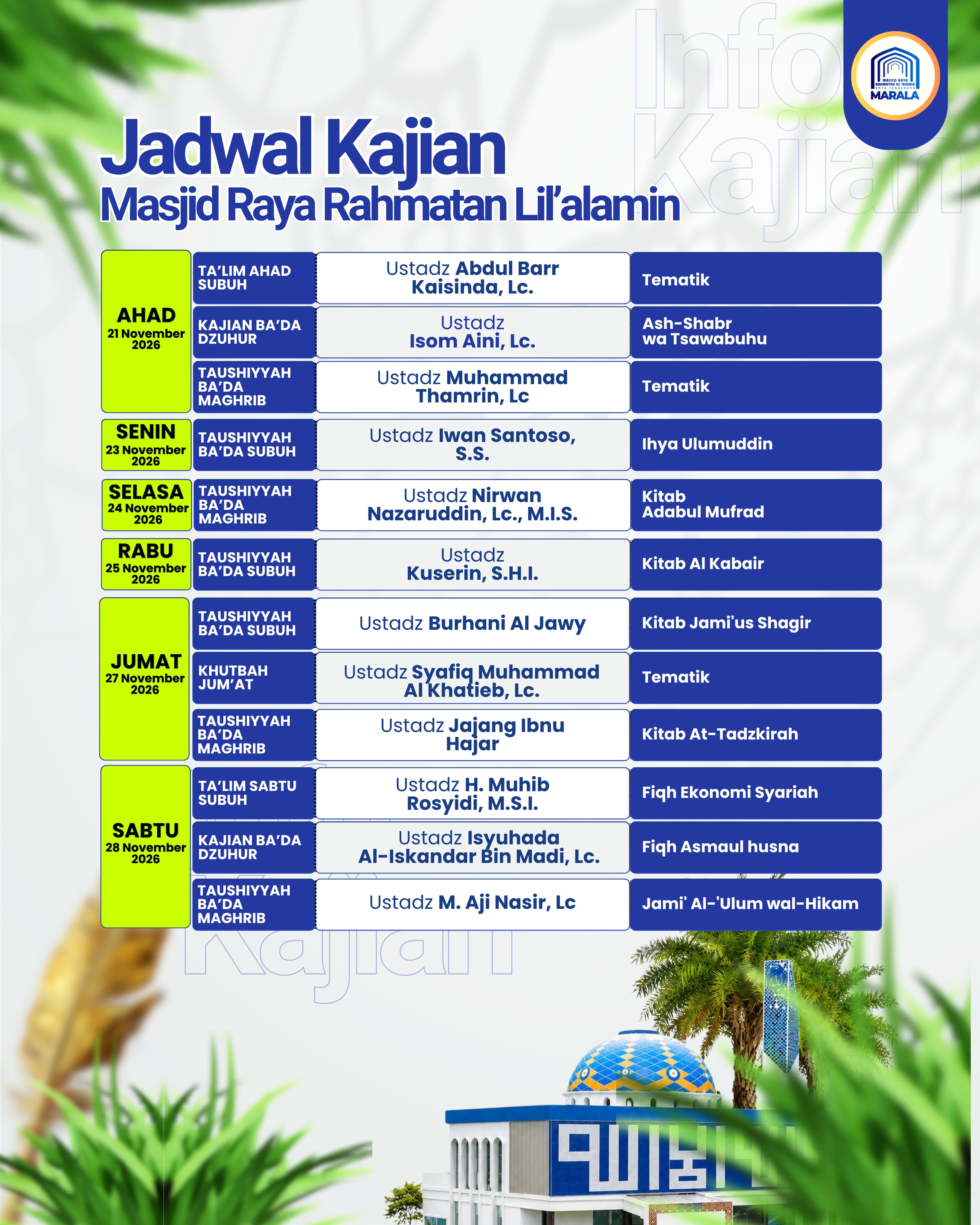 Poster asli dari @marala.rahmatanlilalamin