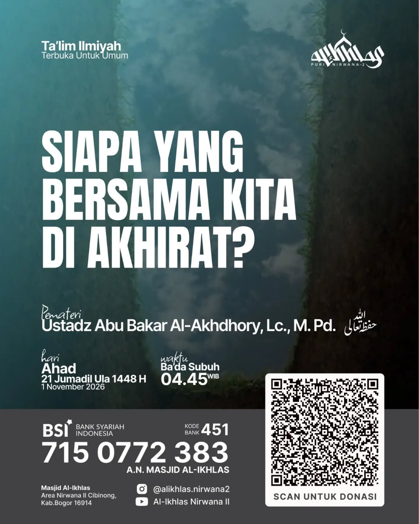 Poster asli dari @alikhlas.nirwana2