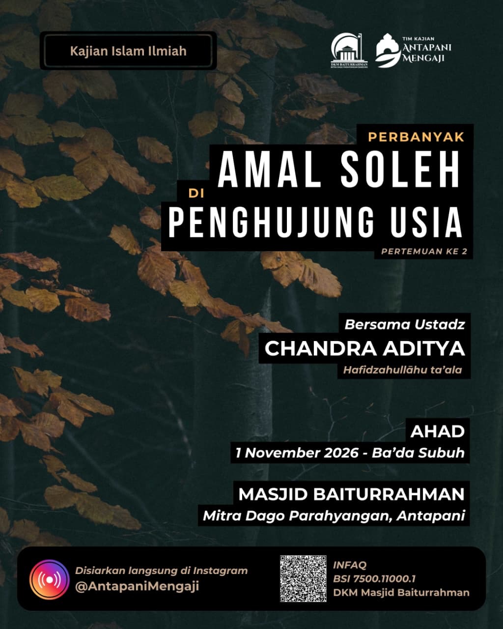 Poster asli dari @antapanimengaji
